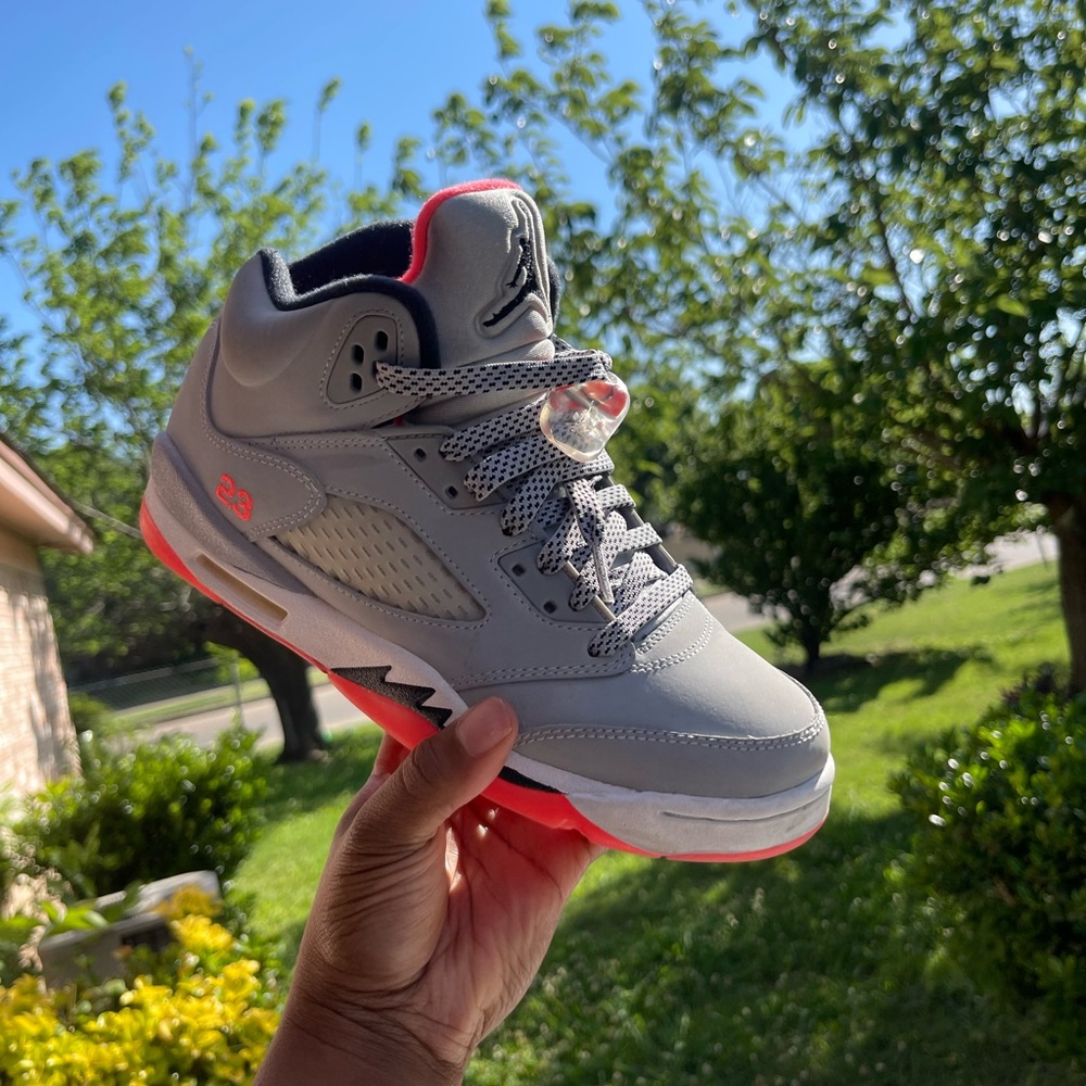 grade school jordan 5s